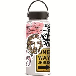 image-GOGOTU Bible Prayer Stickers | Waterproof Faith Decals for Luggage & More