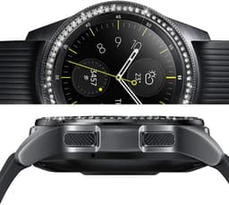 image-Diamond Bezel Ring for Samsung Galaxy Watch - Unique Protection & Style