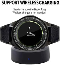 image-Diamond Bezel Ring for Samsung Galaxy Watch - Unique Protection & Style