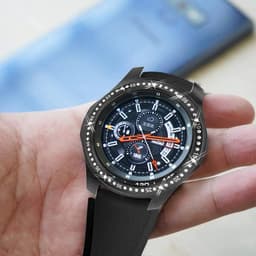 image-Diamond Bezel Ring for Samsung Galaxy Watch - Unique Protection & Style
