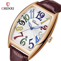image-CHENXI Quartz Wristwatch with Auto Date and Water Resistance for Casual Wear