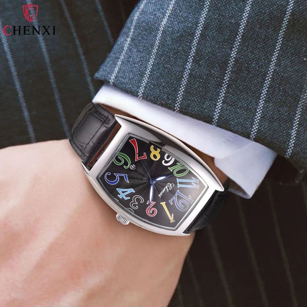 image-CHENXI Quartz Wristwatch with Auto Date and Water Resistance for Casual Wear