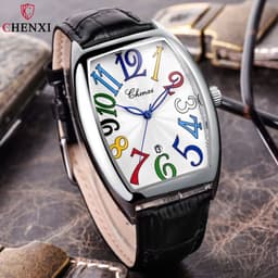image-CHENXI Quartz Wristwatch with Auto Date and Water Resistance for Casual Wear