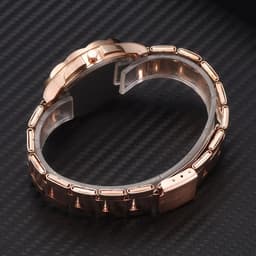 image-DQG Luxury Rose Gold Fashion Watch with Quartz Movement - Stylish Wrist Watch