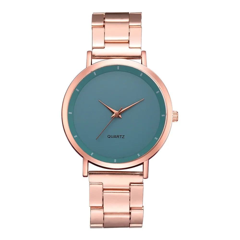 image-DQG Luxury Rose Gold Fashion Watch with Quartz Movement - Stylish Wrist Watch