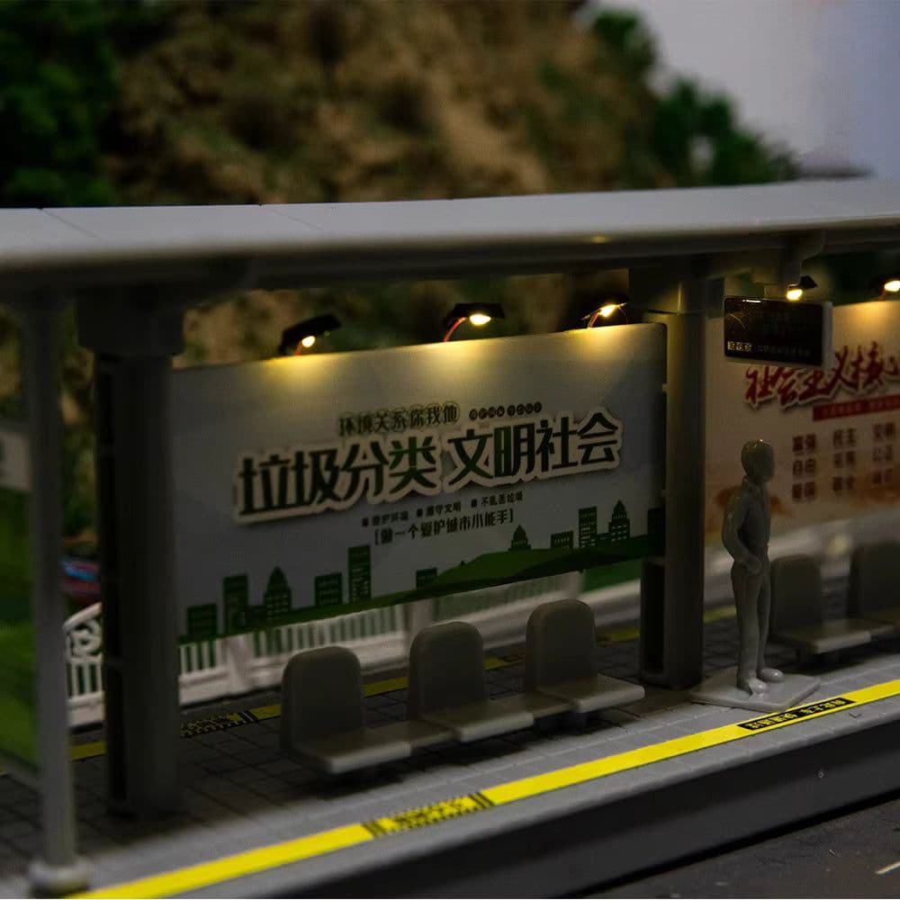 image-TERAYSUN 10Pcs Miniature LED Lights for Model Landscapes & Dioramas