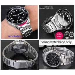 image-Laopijiang Stainless Steel Watchband - Durable & Stylish Replacement Band