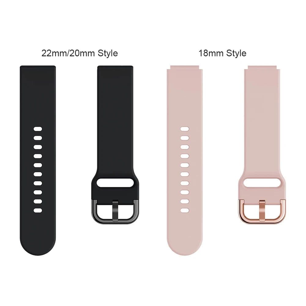 image-Silicone Replacement Watch Strap for Nokia Withings STEEL HR 36MM 40MM