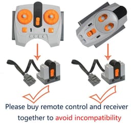 image-MIANQI Toy Remote Control Servo Motor for Creative Engineering Play