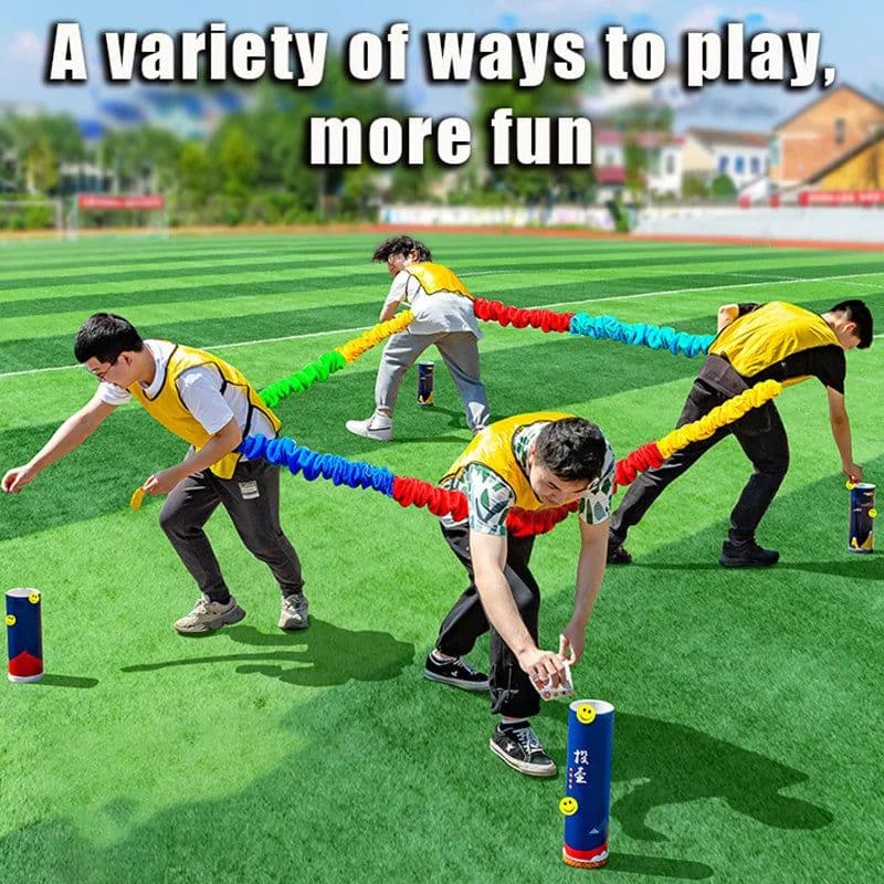 image-GSF Elastic Rope Circle - Fun Team Game for Outdoor Play & Cooperation