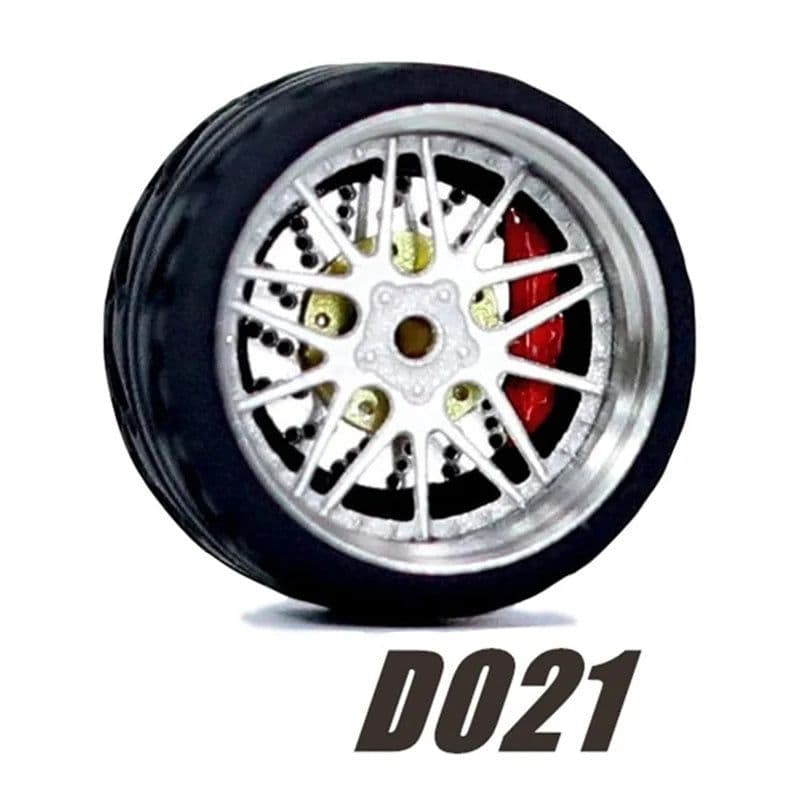 image-Carlomo 1/64 Metal Wheels - Durable Upgrade for Model Cars