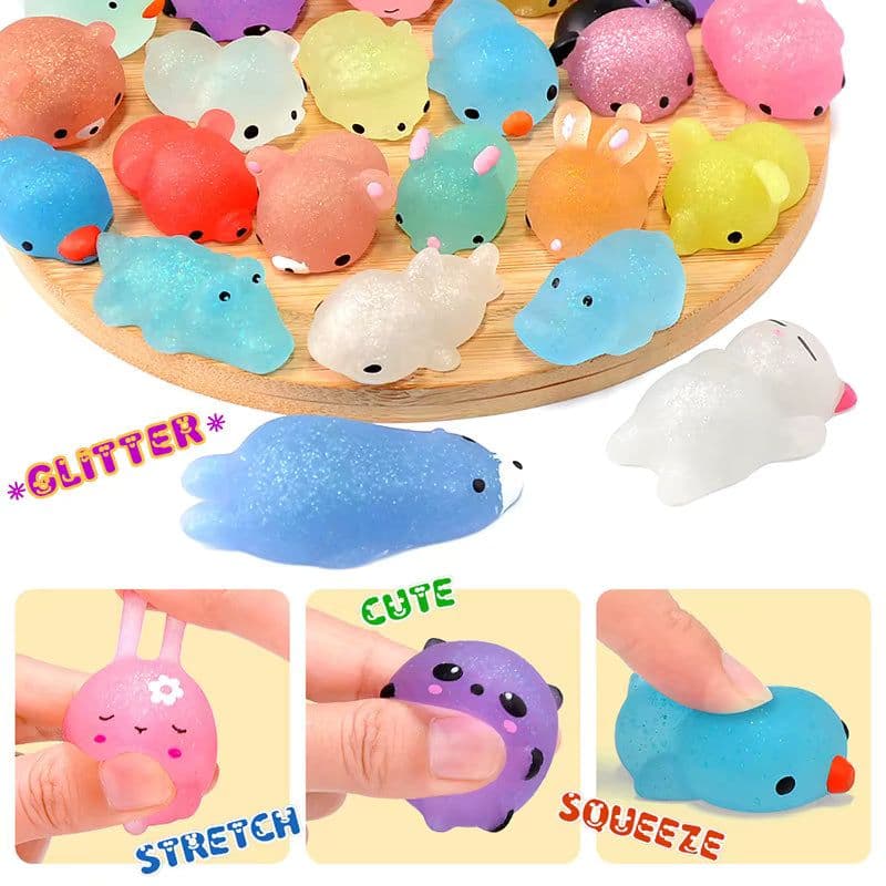 image-Small Fire Child Kawaii Mochi Squishies Antistress Toys for Kids