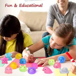 image-Small Fire Child Kawaii Mochi Squishies Antistress Toys for Kids