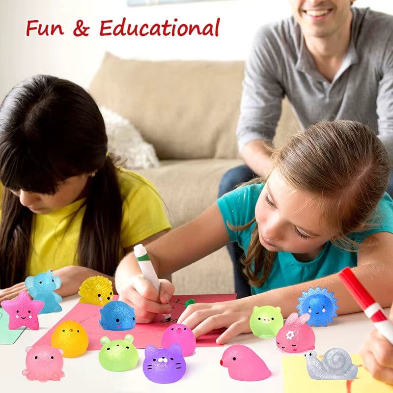 image-Small Fire Child Kawaii Mochi Squishies Antistress Toys for Kids