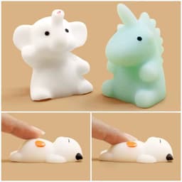 image-Small Fire Child Kawaii Squishy Toys - Safe & Non-Toxic Stress Relievers