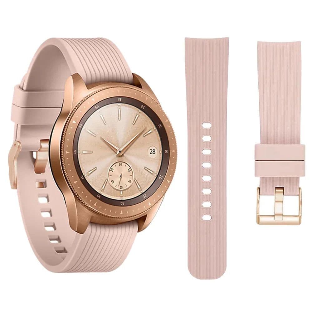image-LJPSTA 20mm Soft Silicone Sport Strap for Samsung Galaxy Watch & Garmin