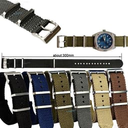 image-Langley Nylon Watchband - Durable, Stylish & Compatible with Smartwatches