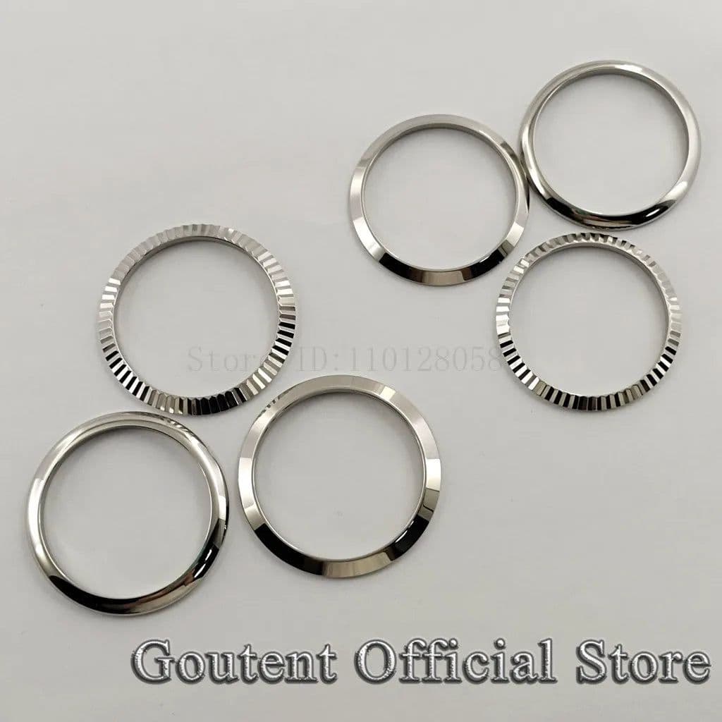 image-Goutent Steel Watch Bezel - Durable Replacement for 36mm/40mm Cases