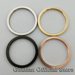 image-Goutent Steel Watch Bezel - Durable Replacement for 36mm/40mm Cases