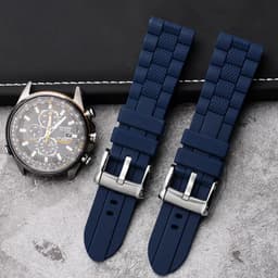 image-Carter Man Durable Rubber Watch Band for Citizen AT8020 & JY8035 22mm/23mm