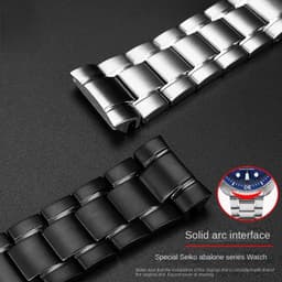 image-High-Quality Stainless Steel Watchband - Customizable Comfort
