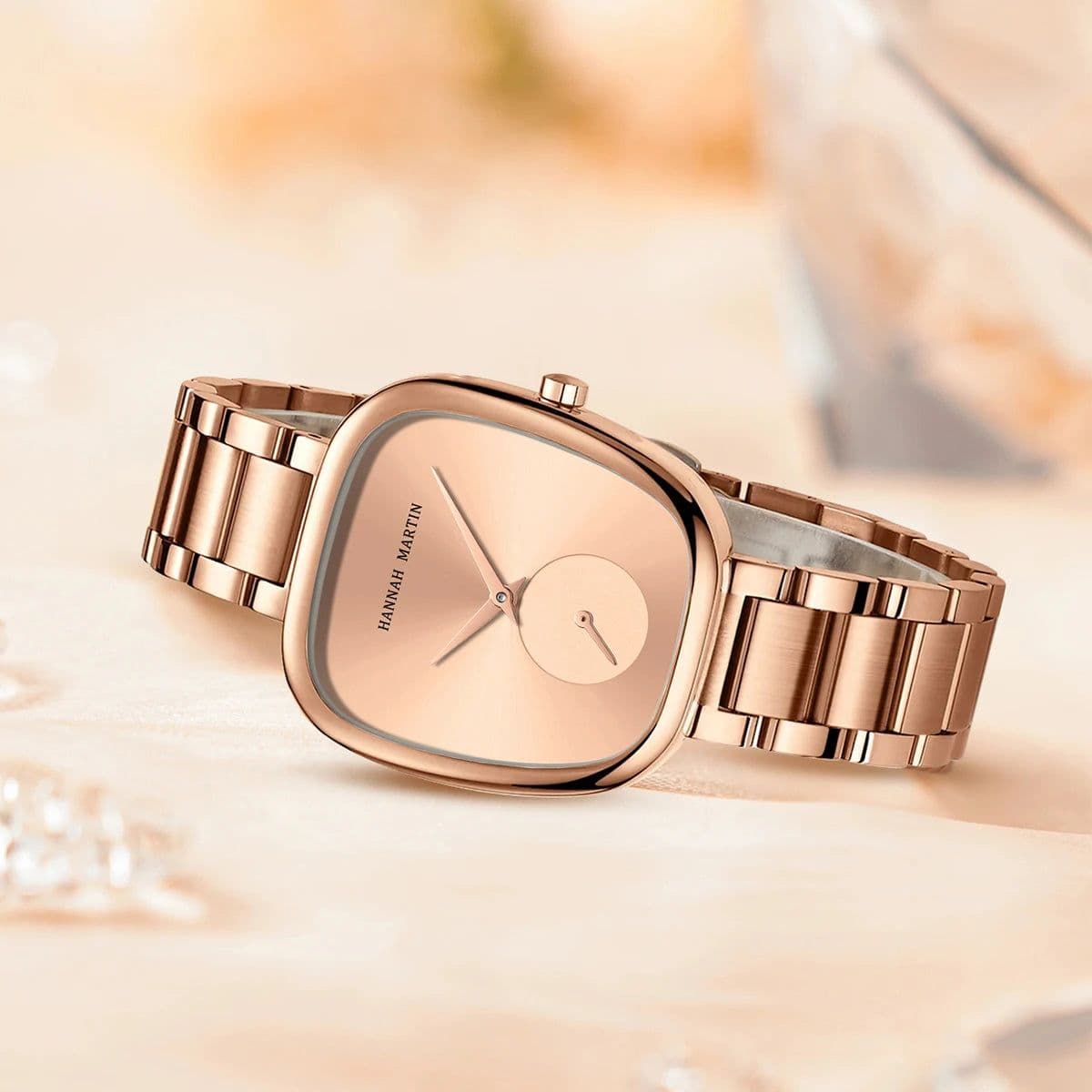 image-Hannah Martin Quartz Watch - Fashionable Design & Durable Features