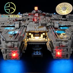 image-Kyglaring LED Light Kit for 75192 Building Block - Illuminate Your Creations