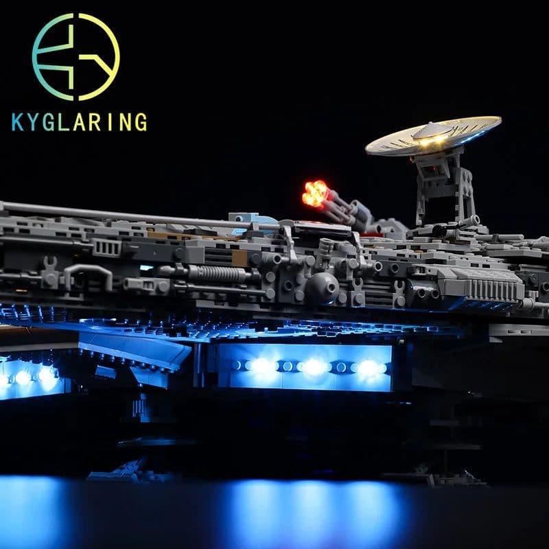 image-Kyglaring LED Light Kit for 75192 Building Block - Illuminate Your Creations