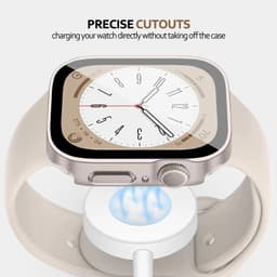 image-Lerxiuer Waterproof TPU Bumper Case & Screen Protector for Apple Watch