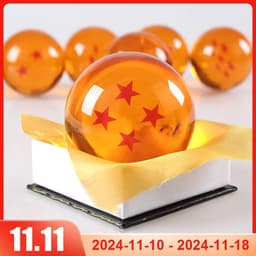image-Bandai Shenron Wish Balls Collectible Toy - 7.6cm Anime Decorative Figure