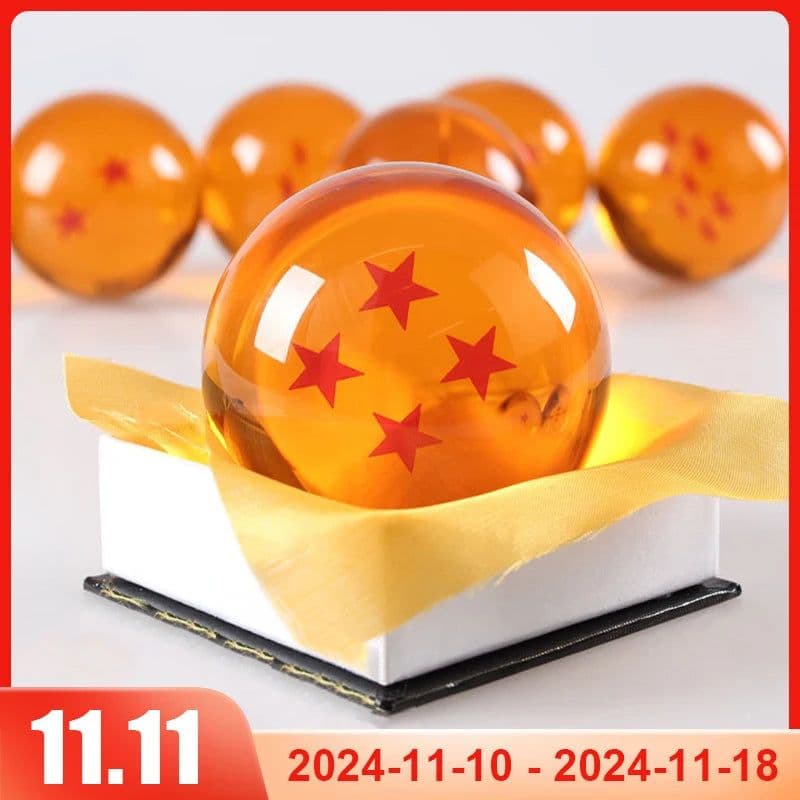 image-Bandai Shenron Wish Balls Collectible Toy - 7.6cm Anime Decorative Figure
