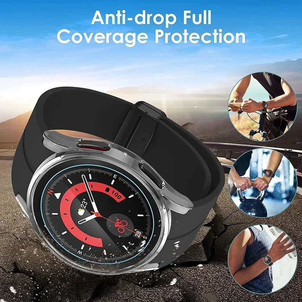 image-XTargo Waterproof & Anti-Scratch Case for Samsung Galaxy Watch 5/5 Pro