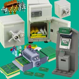 image-BRICKPANDA City Police Accessories - Fun Building Blocks for Creative Play