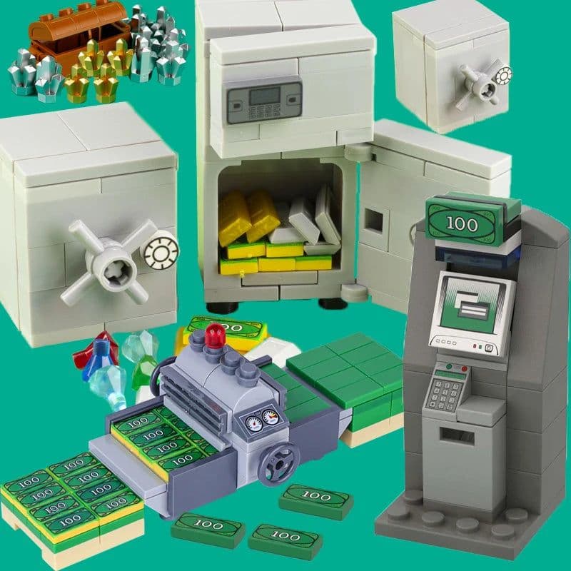 image-BRICKPANDA City Police Accessories - Fun Building Blocks for Creative Play