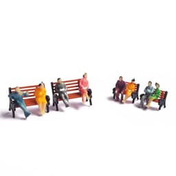image-Mini White Lilliputian Model Accessories - 100pcs Colourful Details