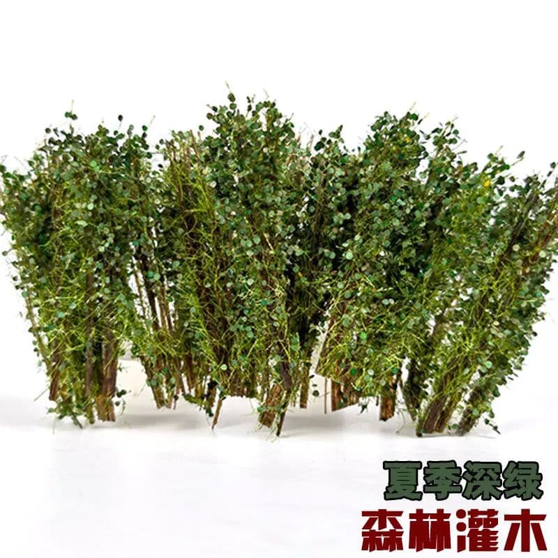 image-HDD-N77S Forest Bush Model - DIY Diorama Kits for Scenic Model Building