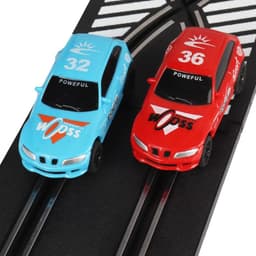 image-Scalextric 1:43 Diecast Police Slot Car Racing Set - Ideal Gift for Kids