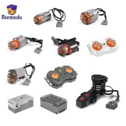 image-Mould King Remote Control Electric Motor Set with Battery Box - Toy Kit