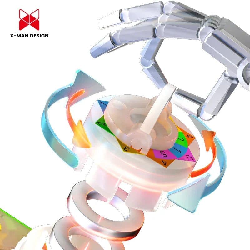 image-QiYi X-Man Tornado V3M Magnetic Cube - Enhanced Speed & Precision Puzzle