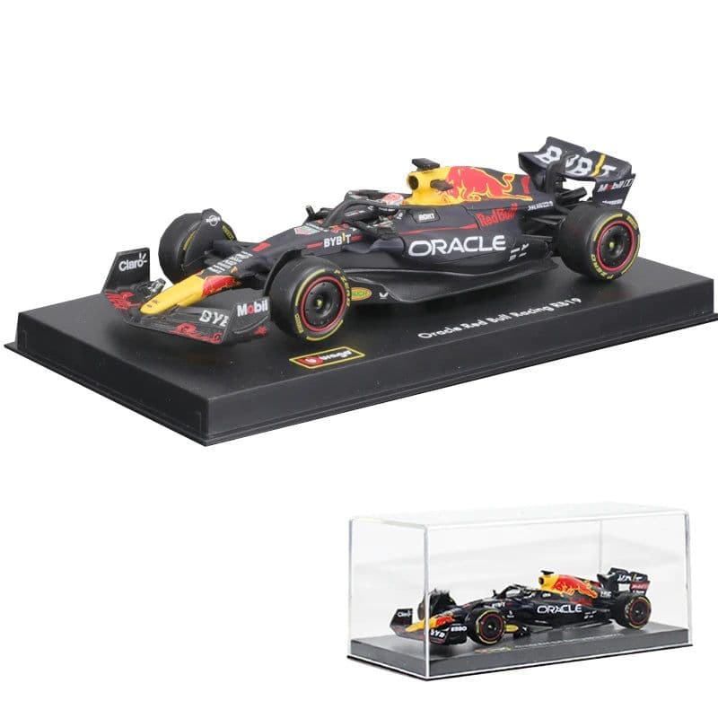 image-Burago 1:43 F1 Red Bull RB18 Model - Collectible Alloy Toy Car