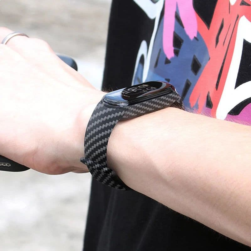 image-NEY Silicone Strap for Xiaomi Mi Band 3/4/5/6/7 - Stylish Replacement Band