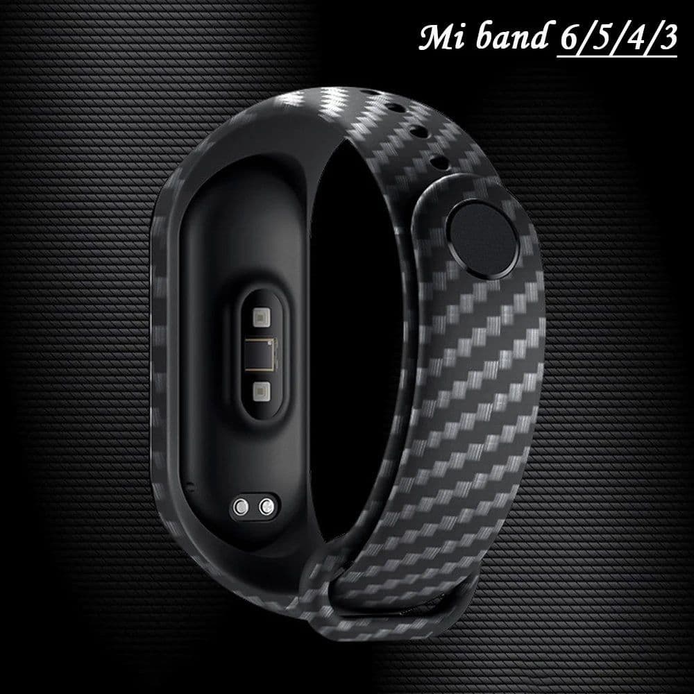 image-NEY Silicone Strap for Xiaomi Mi Band 3/4/5/6/7 - Stylish Replacement Band