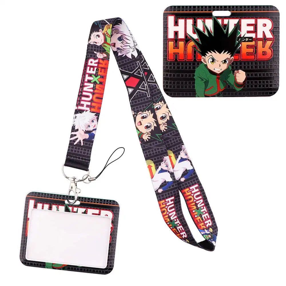 image-Bandai Anime Badge Holder with Lanyard - Durable and Stylish Accessory