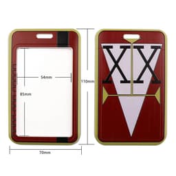 image-Bandai Anime Badge Holder with Lanyard - Durable and Stylish Accessory