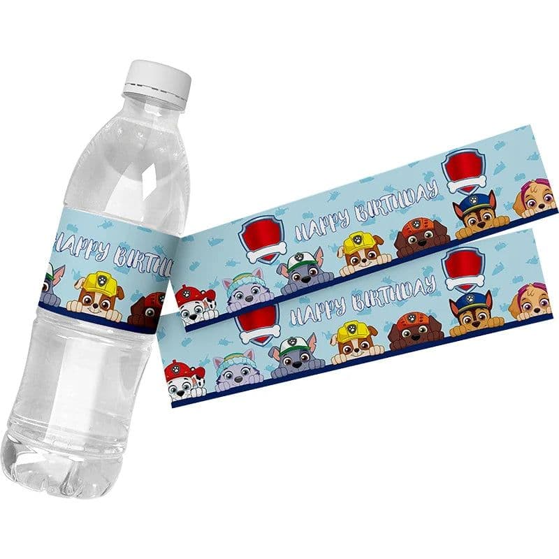 image-PAW PATROL Waterproof Self-Adhesive Stickers - 6pcs Set