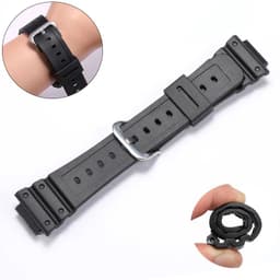 image-MCXGL Resin Watch Strap - Durable Replacement for Casio G-SHOCK GA2100, GA2110