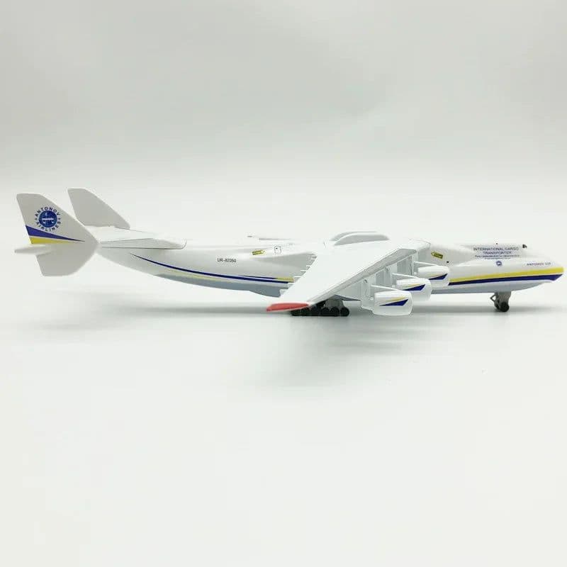 image-Diecast Airplane Model 20cm - Perfect Desk Decor & Gift for All Ages