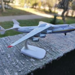 image-Diecast Airplane Model 20cm - Perfect Desk Decor & Gift for All Ages