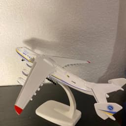 image-Diecast Airplane Model 20cm - Perfect Desk Decor & Gift for All Ages