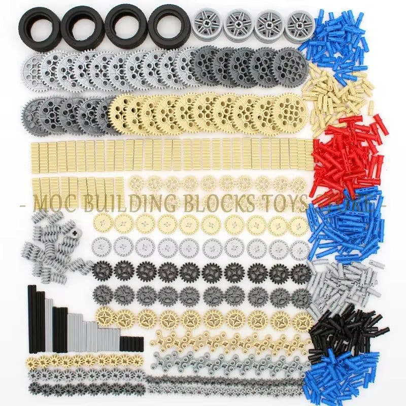 image-JILE Car Model Building Block Parts - Eco-Friendly ABS - Compatible with LEGO